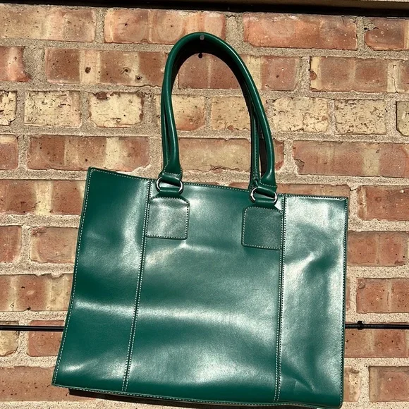 Wilson Leather Vintage Teal Green bag - Picture 8 of 15